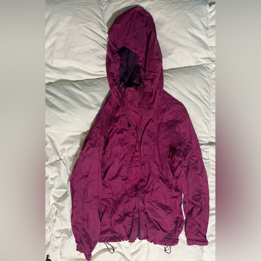 Cabela’s Pink Adjustable Rain Jacket LIKE NEW